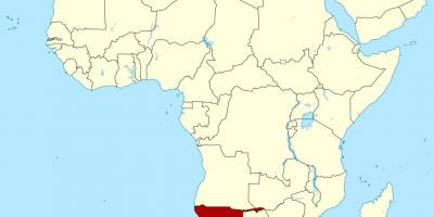 המפה של אפריקה, נמיביה